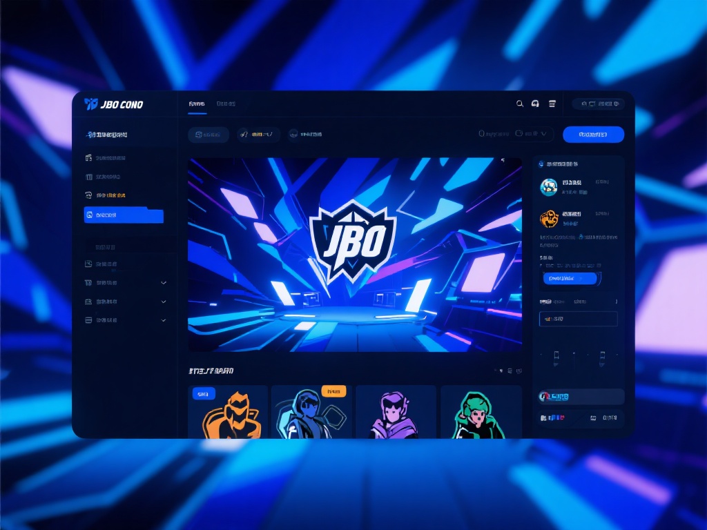 可以借鉴的是某国外电竞平台采用了三维动态背景，在后